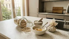 Mehr als Frühstück: 8 überraschend praktische Haferflocken-Hausmittel für Haushalt und Haut