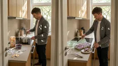 Marmorierter Beeren-Schnittpudding ohne Ei: So wird er cremig – und trotzdem schnittfest