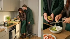 Frühlings-Krabbensalat mit Gurke und Kräutern: Ein cremiges Dressing, das überraschend leicht bleibt