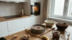 Zebra-Quarkkuchen ohne Mehl und Zucker: Das einfache Muster – und der kleine Kühl-Trick