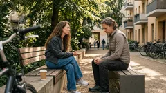 Warum Nähe sich plötzlich gefährlich anfühlen kann: Was Kindheitsmuster in Beziehungen auslösen – und was ein Moment im Garten verändert